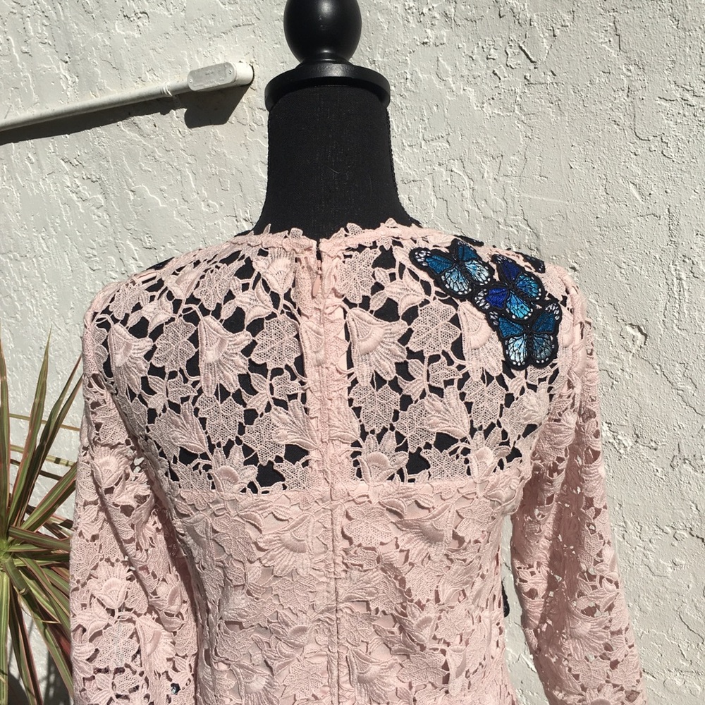 Escada couture lace cocktail dress size 36 - Picture 12 of 15